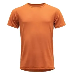 Devold BREEZE MERINO 150 T-SHIRT Pánske tričko, oranžová, veľkosť #6542053