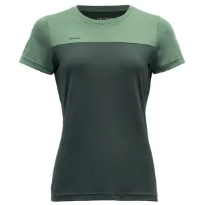 Devold NORANG MERINO TEE Dámske tričko, tmavo zelená, veľkosť #9492128