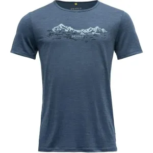 Devold UTLADALEN MERINO 130 TEE Pánske tričko, tmavo modrá, veľkosť #9397454
