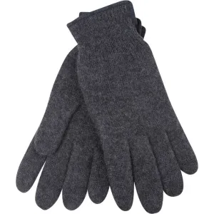 Devold DEVOLD WOOL GLOVE Vlnené rukavice, tmavo sivá, veľkosť