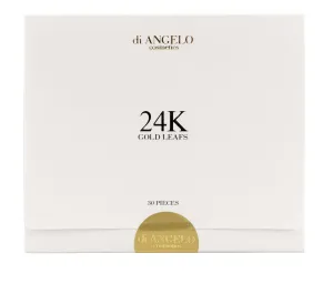 di ANGELO cosmetics Omladzujúca a antioxidačná starostlivosť s čistým zlatom (24 k Gold Leafes) 30 ks