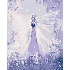 Diamondi – ANJELI OD LENKY – EMBRACE ANGEL, 40 × 50 cm, bez rámu a bez napnutia plátna