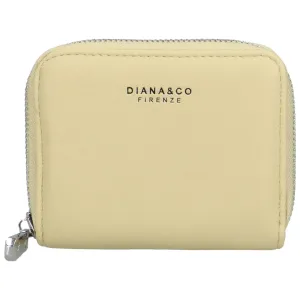 Dámska peňaženka svetlo žltá - DIANA & CO Juyria