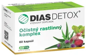 Dias DETOX Očistný rastlinný komplex 60 kapsúl