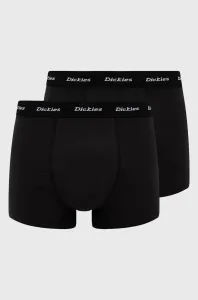 Boxerky Dickies (2-pak) DK0A4XOCBLK-BLACK, pánske, čierna farba #8137168