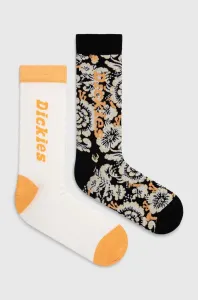 Ponožky Dickies 2-pak pánske, oranžová farba