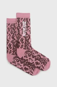 Ponožky Dickies pánske, ružová farba #6491553