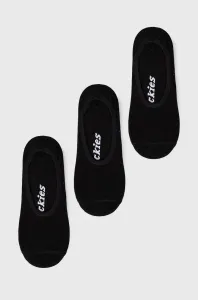 Ponožky Dickies (3-pack) DK0A4XJZBLK-BLACK, čierna farba #179952