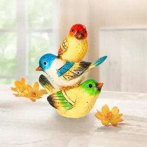 Die moderne Hausfrau Dekorace soška Ptačí trio