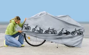 Die moderne Hausfrau Potah na jízdní kolo