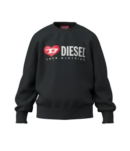 Mikina Diesel Samor Over Sweat-Shirt Čierna 10Y