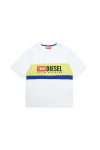 Tričko Diesel Ltreapdiv Over T-Shirts Biela 10Y