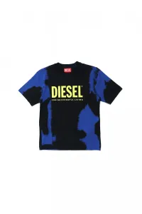 Tričko Diesel Tjustb84 Over T-Shirt Modrá 10Y