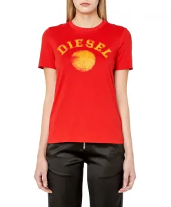 Tričko Diesel T-Reg-G7 T-Shirt Červená L