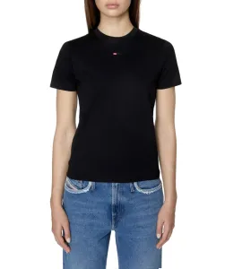 Tričko Diesel T-Reg-Microdiv T-Shirt Čierna Xxs #5708500