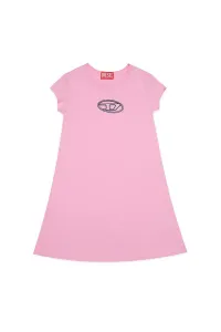 Šaty Diesel Dangiela Dress Ružová 10Y
