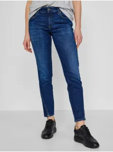 Dark Blue Women's Straight Fit Jeans Diesel D-Jevel - Women