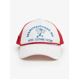 Red and White Cap Diesel - Mens #5016396