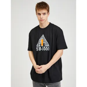 Black Men's T-Shirt Diesel - Men's #5016568