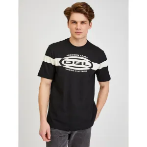 Black Men's T-Shirt Diesel - Men's #5116922