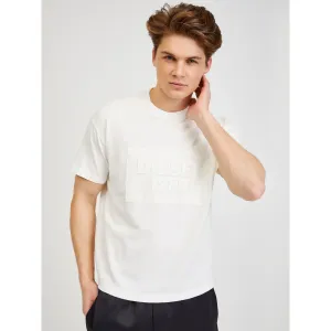 Cream Men's T-Shirt Diesel - Men #5116645