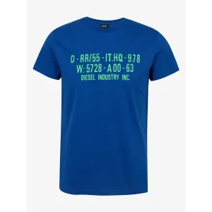 Diesel pánske tričko Farba: Modrá, Veľkosť: S
