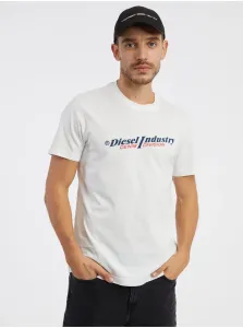 White men's T-shirt Diesel Diegor - Men's