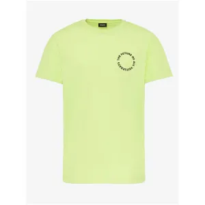 Neonovo zelené pánske tričko Diesel Diegos #699103