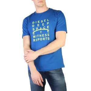 Diesel pánske tričko Farba: Modrá, Veľkosť: 2XL #1511514