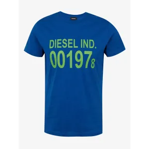 Diesel pánske tričko Farba: Modrá, Veľkosť: L #1511481