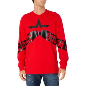 Diesel T-Shirt T-Just-Ls-Star Pullover - Men's #727340