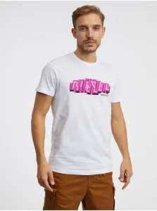 White Men's Diesel T-Shirt - Men's