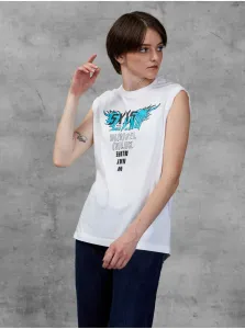 White Women's T-Shirt Diesel - Women #637760