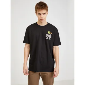 Tričko Diesel T-Boyish T-Shirt Čierna M