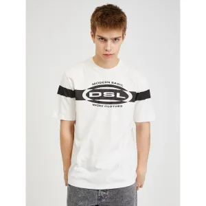 White Men's T-Shirt Diesel - Men #5087849