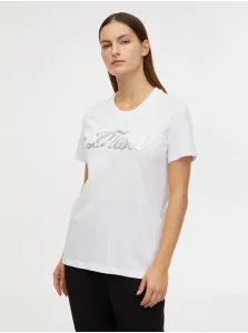 White Women's T-Shirt Diesel T-Sily - Women #9509600