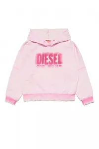 Mikina Diesel Squingy Sweat-Shirt Ružová 4Y