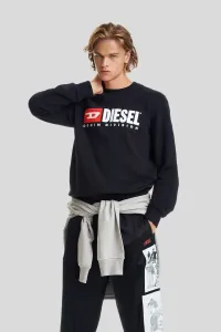 Mikina Diesel S-Ginn-Div Sweat-Shirt Čierna Xxxl