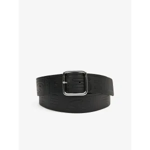 Black Men's Leather Belt Diesel - Men's #5117051