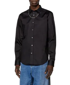 Košeľa Diesel S-Benny-Cl Shirt Čierna 46