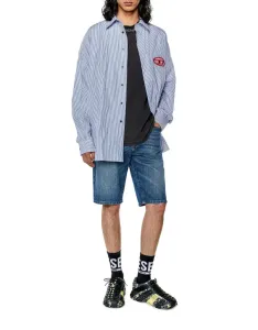 Šortky Diesel Slim-Short Shorts Modrá 31