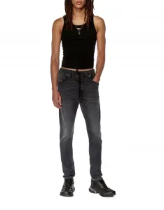 Džínsy Diesel E-Krooley Jogg Sweat Jeans Čierna 32