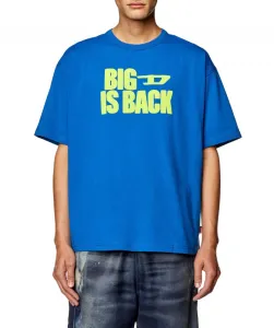 Tričko Diesel T-Boxt-Back T-Shirt Modrá M