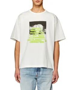 Tričko Diesel T-Boxt-N4 T-Shirt Biela Xl