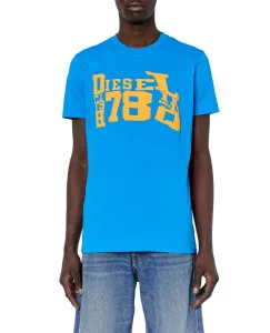 Tričko Diesel T-Diegor-G7 T-Shirt Modrá S
