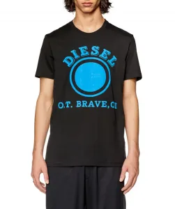 Tričko Diesel T-Diegor-K64 T-Shirt Čierna M