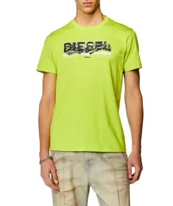 Tričko Diesel T-Diegor-K70 T-Shirt Zelená S