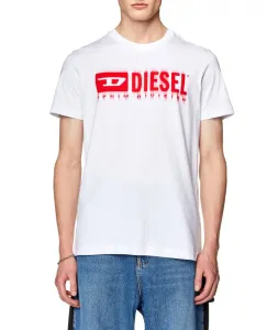 Tričko Diesel T-Diegor-L6 T-Shirt Biela L