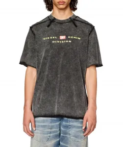 Tričko Diesel T-Erie T-Shirt Čierna L