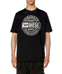 Tričko Diesel T-Just-L21 T-Shirt Čierna L